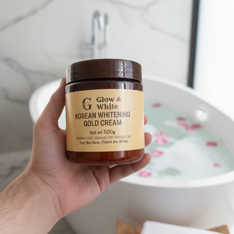 Glow & White Korean Whitening Gold Cream