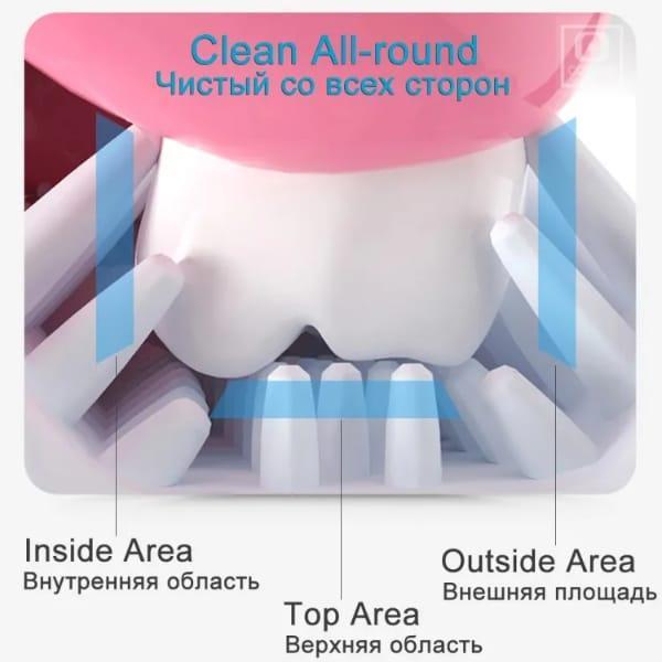 Silicon U-shaped toothbrush