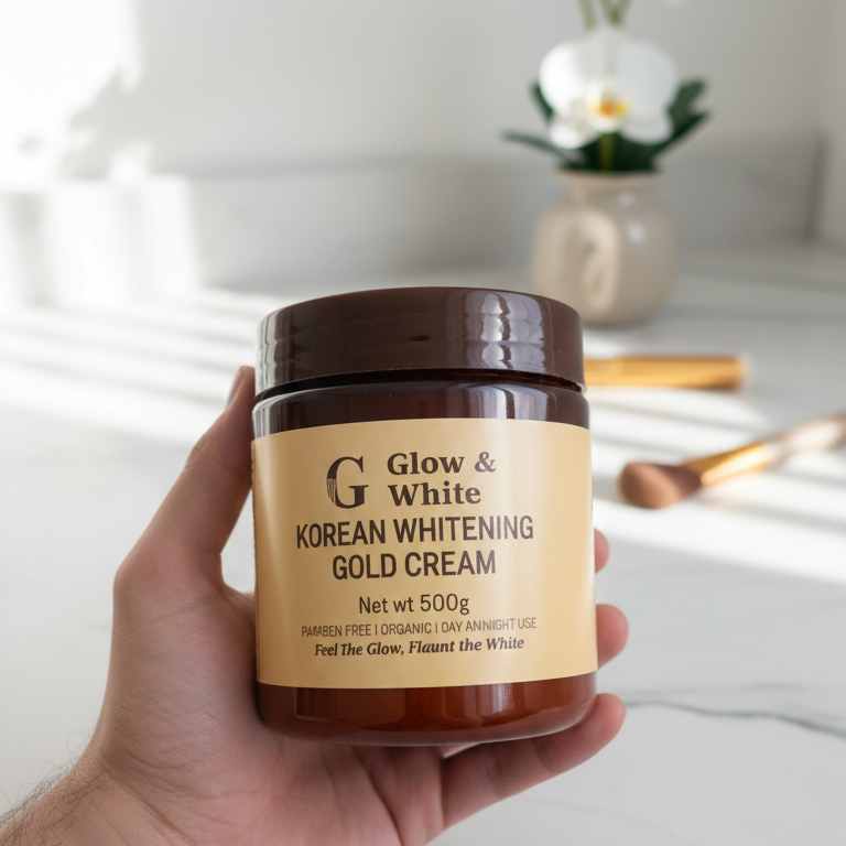 Glow & White Korean Whitening Gold Cream