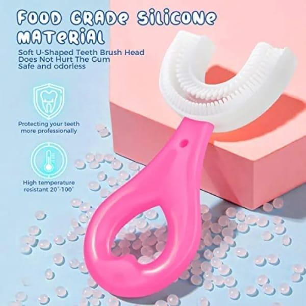 Silicon U-shaped toothbrush