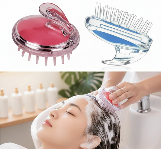 Hair Wash Brush & Scalp Massage Comb